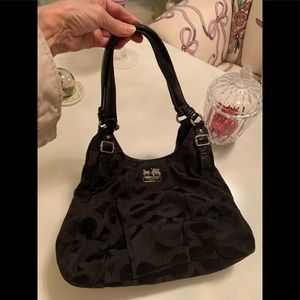 Coach handbag - black